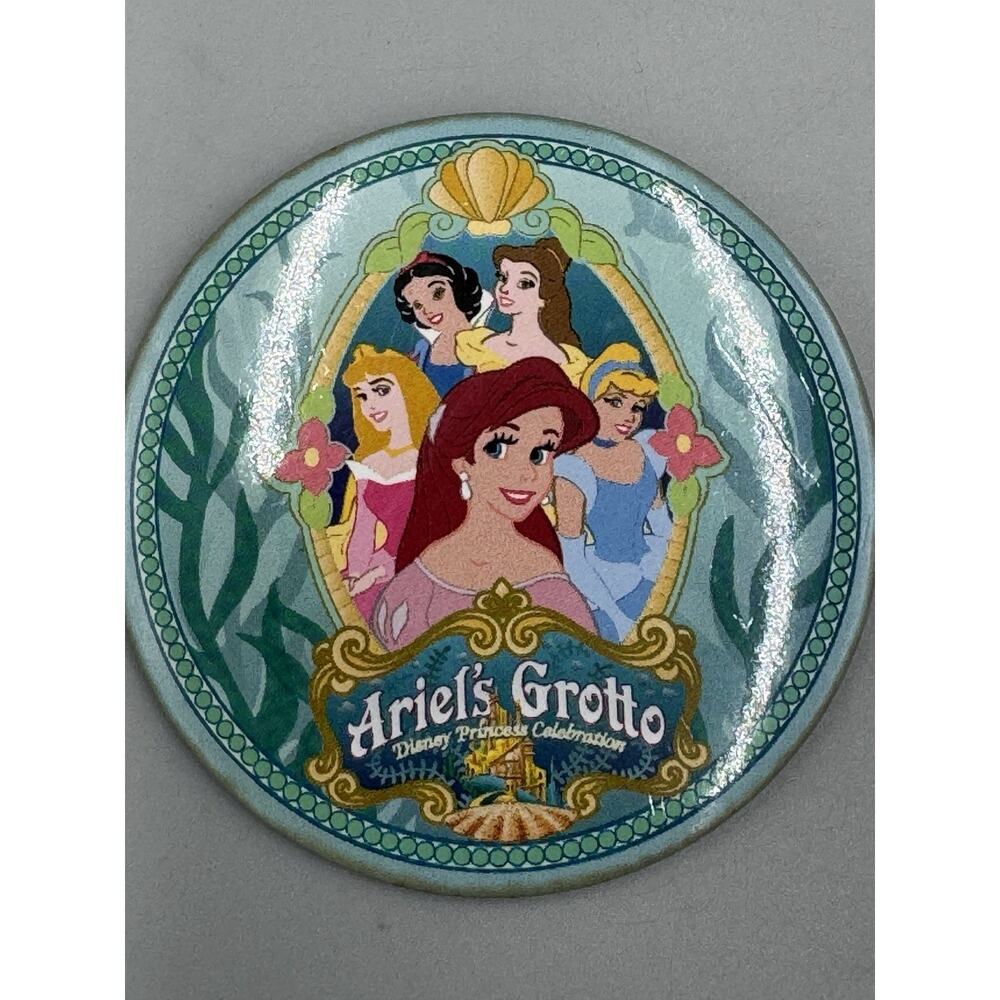 Disney The Little Mermaid Ariel’s Grotto Princess Celebration Button